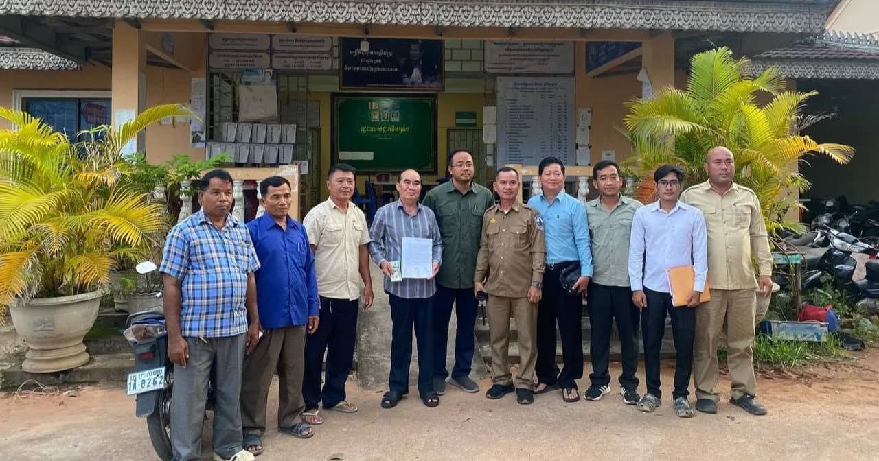 រដ្ឋបាលខេត្តព្រះសីហនុ ដោះស្រាយបញ្ចប់វិវាទដីធ្លីមួយករណីទៀត នៅសង្កាត់បិតត្រាំង ដោយជោគជ័យ
