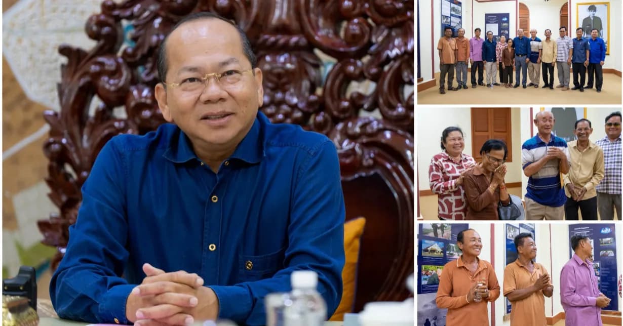 ក្រុមអ្នកផលិតអំបិលស្រុកទឹកឈូ ស្ម័គ្រចិត្តប្រគល់ដីជូនរដ្ឋបាលខេត្តកំពត ដើម្បីសាងសង់ទីស្នាក់ការសមាគមអតីតយុទ្ធជន