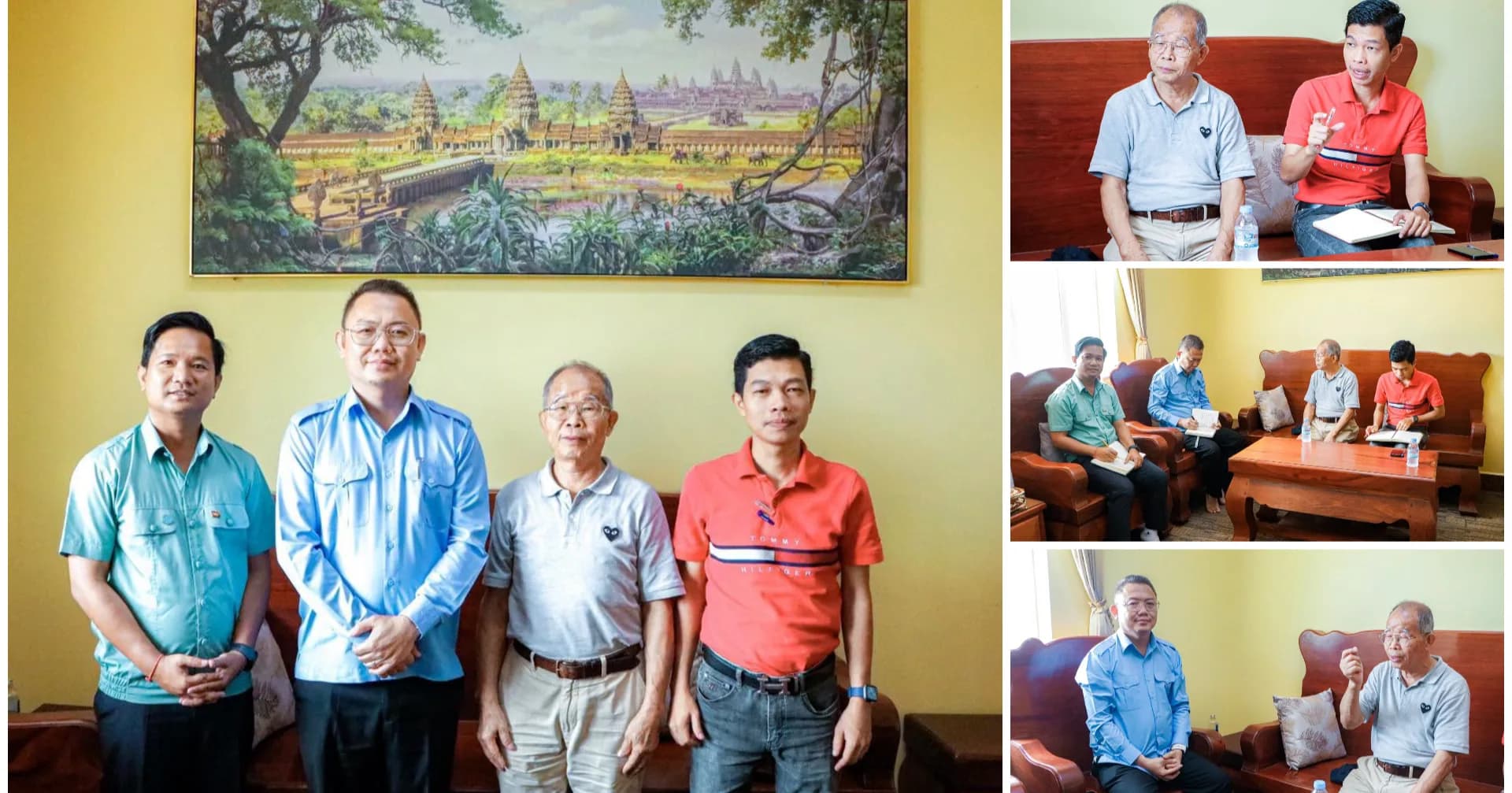 អភិបាលស្រុកទឹកឈូ ជួបពិភាក្សាជាមួយវិនិយោគិនចិន លើការអភិវឌ្ឍវិស័យកសិកម្ម អប់រំ និងកីឡា