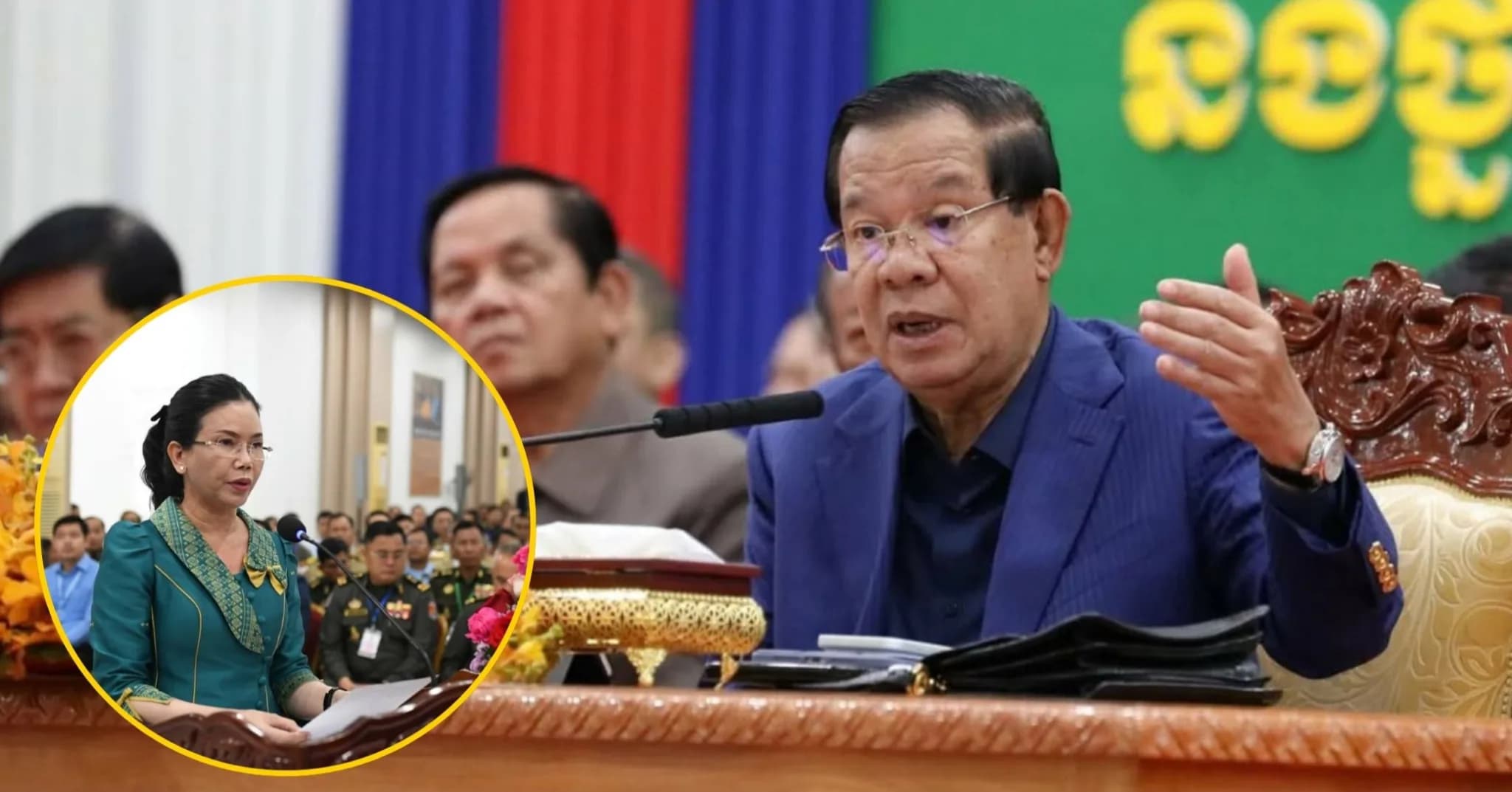 លោកជំទាវបណ្ឌិត បាន ស្រីមុំ អញ្ជើញចូលរួមក្នុងពិធីជួបសំណេះសំណាល  ក្រោមអធិបតីភាពដ៏ខ្ពង់ខ្ពស់សម្តេចតេជោ ហ៊ុន សែន
