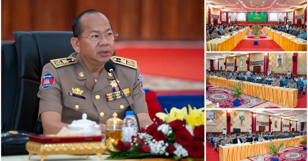 ឯកឧត្តម ម៉ៅ ធនិន ដឹកនាំកិច្ចប្រជុំគណៈបញ្ជាការឯកភាពរដ្ឋបាលខេត្តកំពត