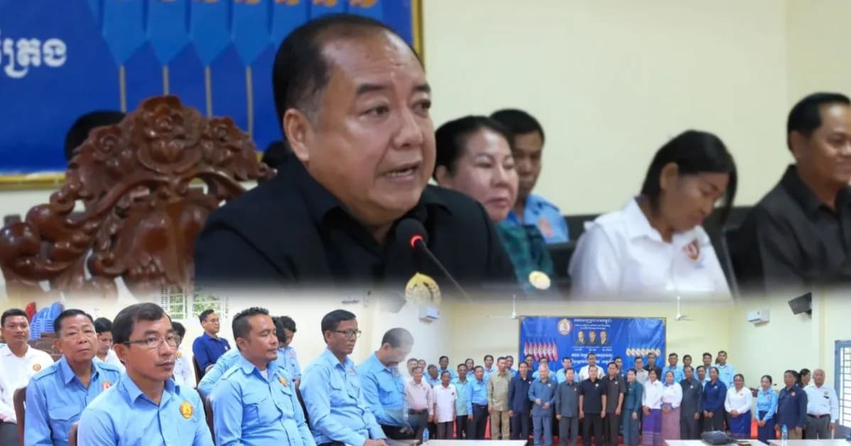 គណបក្សប្រជាជនកម្ពុជា ស្រុកបុរីអូរស្វាយសែនជ័យ  បូកសរុបការងារត្រីមាសទី៣ និងលើកទិសដៅឆ្ពោះទៅការបោះឆ្នោត