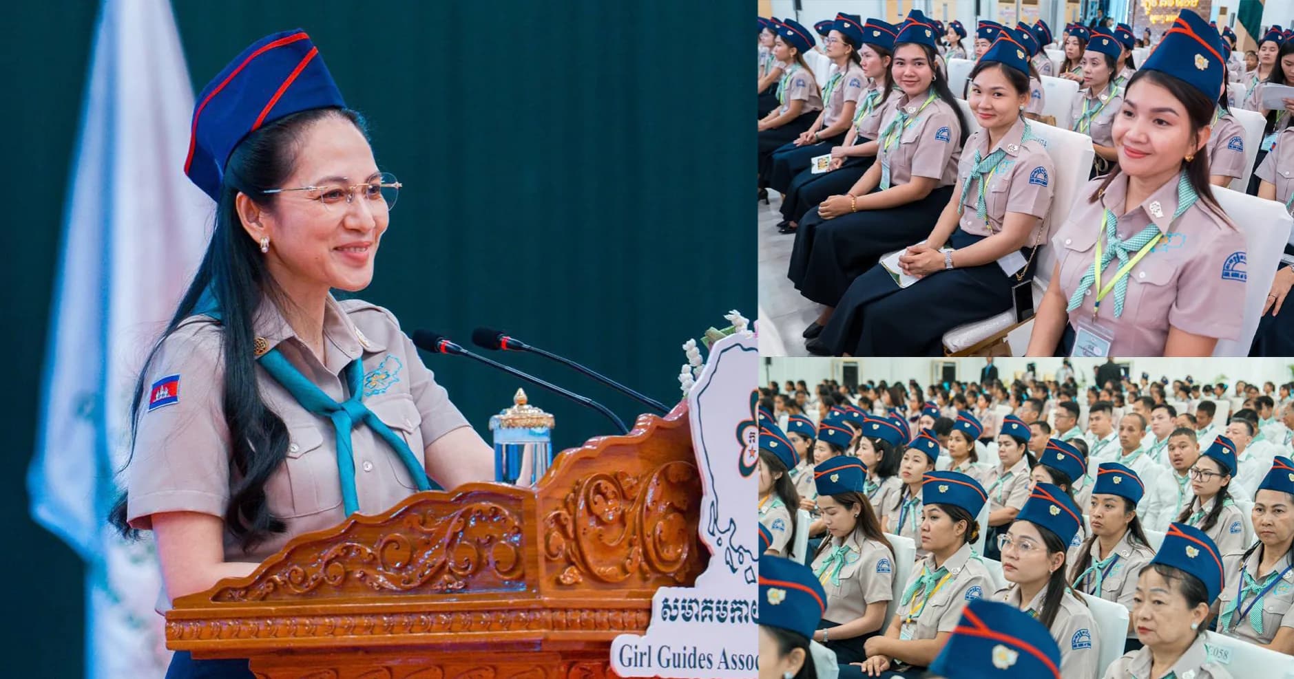 លោកជំទាវបណ្ឌិត ពេជ ចន្ទមុន្នី អញ្ជើញជាអធិបតីក្នុងកម្មវិធីប្រកាសតែងតាំងប្រធានកិត្តិយស ប្រធានក្រុមប្រឹក្សា និងអនុប្រធានក្រុមប្រឹក្សាសមាគមកាយឫទ្ធិនារីកម្ពុជា សាខាខេត្តកំពង់ធំ
