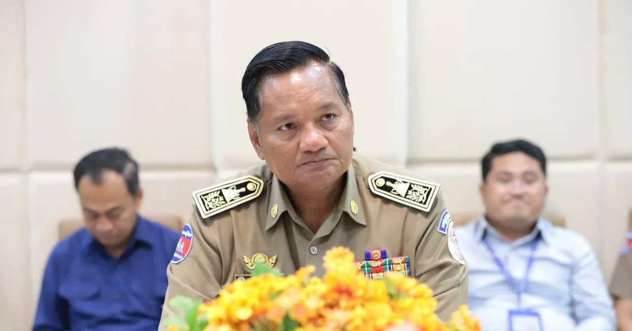 ឯកឧត្តម មាន ចាន់យ៉ាដា ដឹកនាំក្រុមការងារទទួលស្វាគមន៍ប្រតិភូក្រសួងរៀបចំដែនដី ដើម្បីពិភាក្សាការងារគ្រប់គ្រងដីរដ្ឋ និងការកាត់ឆ្កៀលដីអតីតអនុក្រឹត្យលេខ ២៤៥