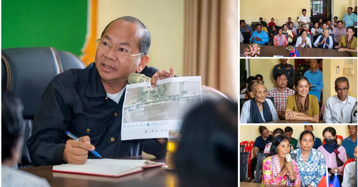 ដំណោះស្រាយឈ្នះ-ឈ្នះ៖ ប្រជាពលរដ្ឋ ២៩ គ្រួសារ និងក្រុមហ៊ុន ជីបម៉ុង សម្រេចប្រគល់ប្លង់ដី និងទទួលប្រាក់សំណង