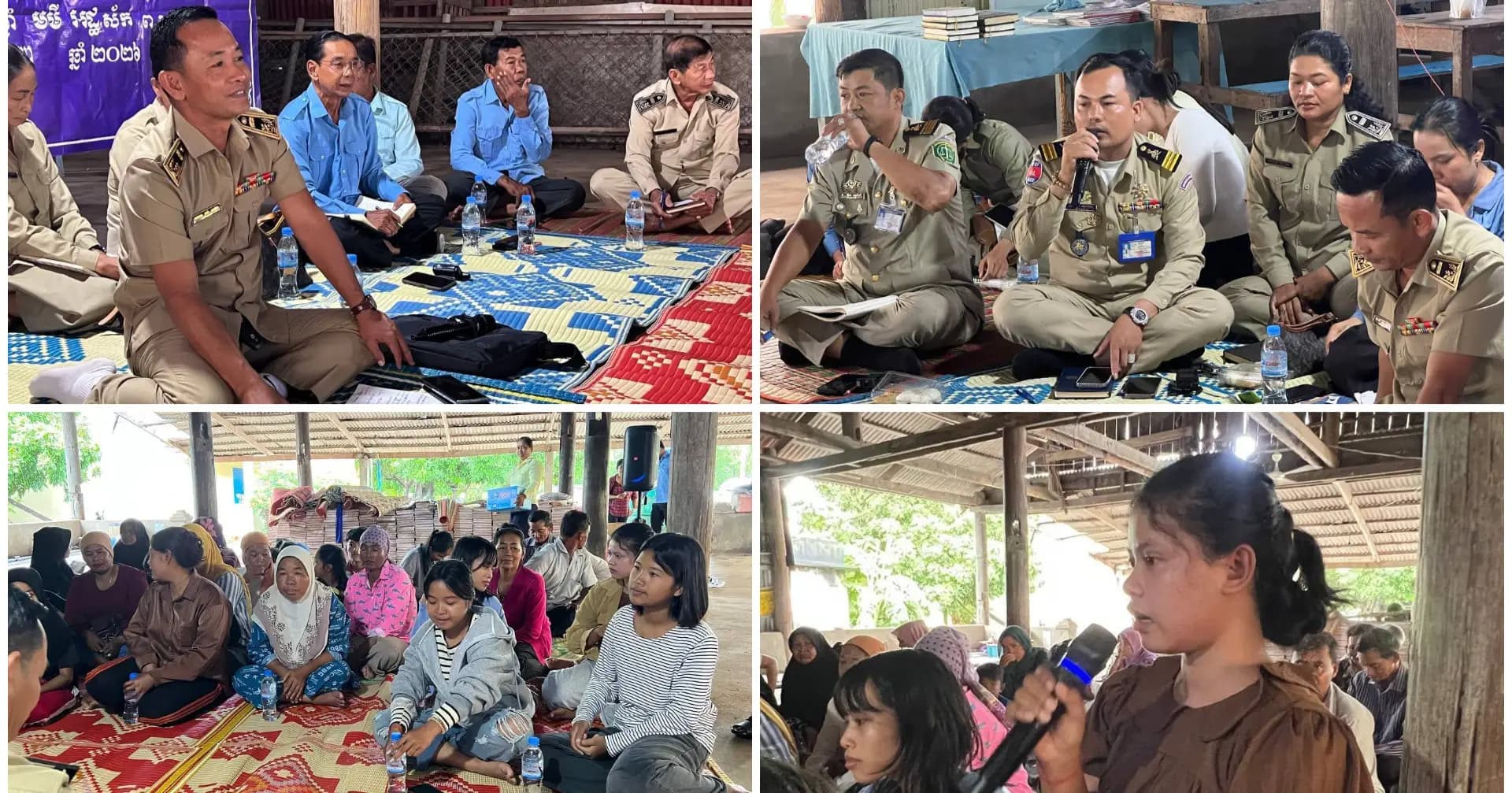 រដ្ឋបាលសង្កាត់អណ្តូងខ្មែរ រៀបចំវេទិកាសាធារណៈ ស្ដាប់ក្តីកង្វល់ និងសំណើសំណូមពររបស់ប្រជាពលរដ្ឋ