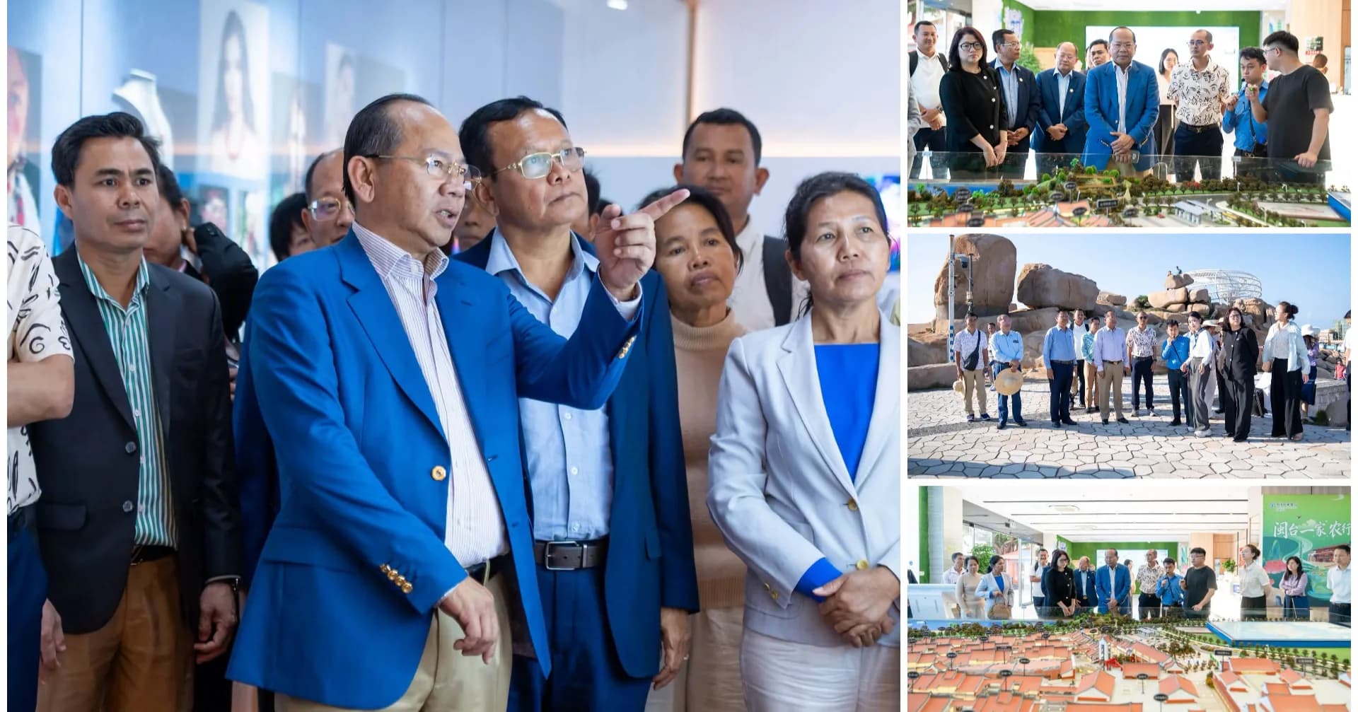 ឯកឧត្តម ម៉ៅ ធនិន ដឹកនាំប្រតិភូខេត្តកំពត ទស្សនកិច្ចតំបន់ទេសចរណ៍សំខាន់ៗនៅក្រុងភីងថាន ខេត្តហ្វូជៀន ប្រទេសចិន