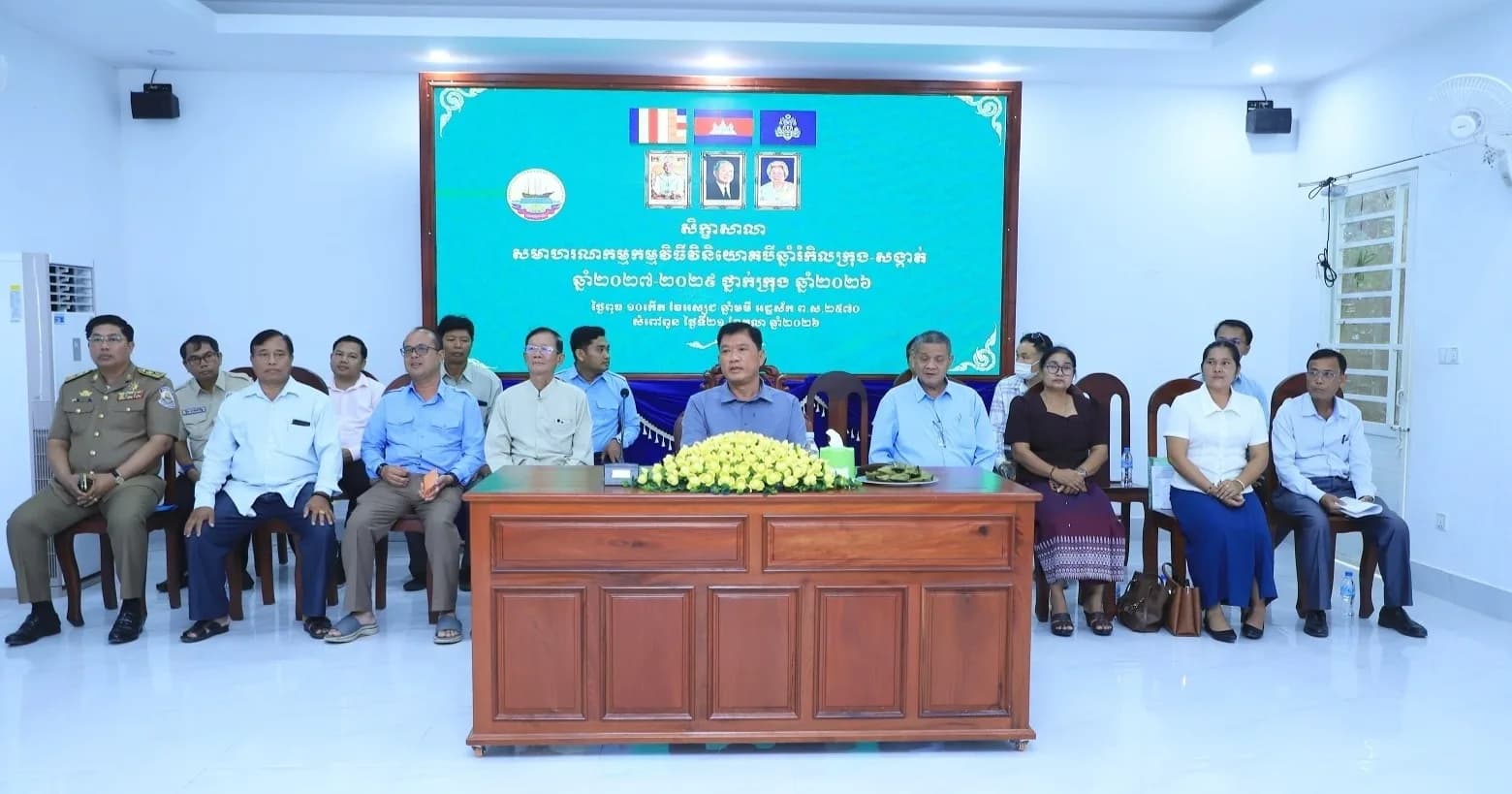 រដ្ឋបាលខេត្តកណ្តាល បិទសិក្ខាសាលាសមាហរណកម្មកម្មវិធីវិនិយោគ ៣ឆ្នាំរំកិលក្រុង-សង្កាត់ សម្រាប់ឆ្នាំ២០២៦ នៅក្រុងសំពៅពូន ដើម្បីលើកកម្ពស់ជីវភាពប្រជាពលរដ្ឋ