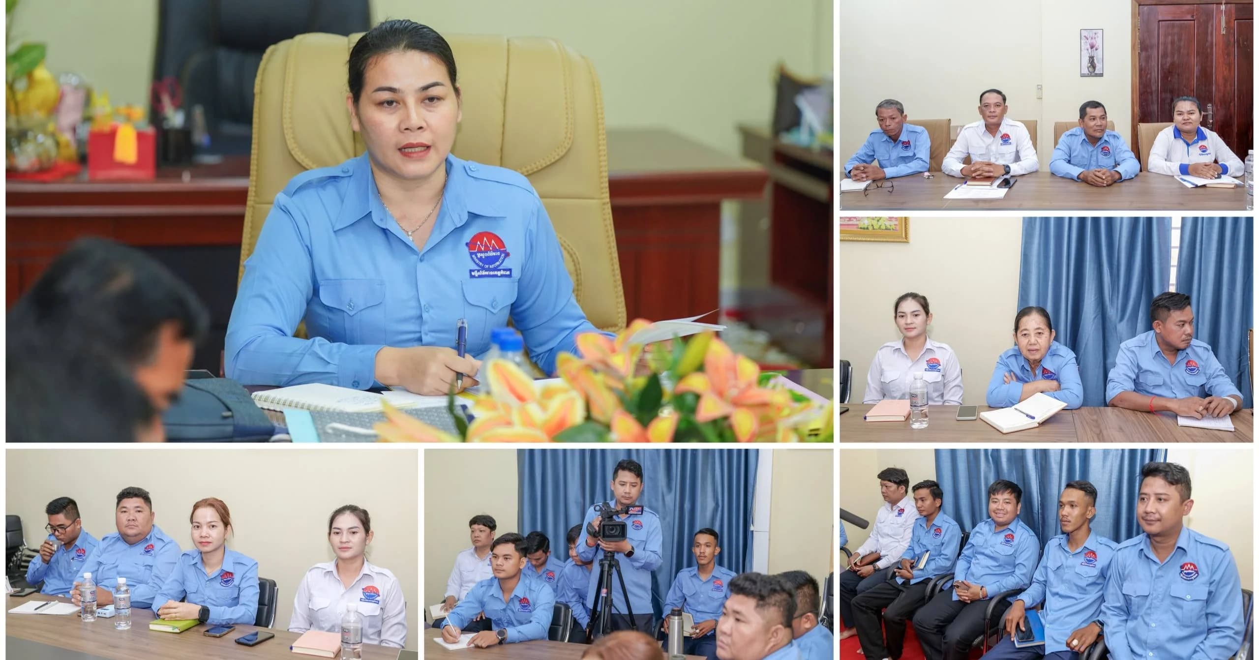 ប្រធានមន្ទីរព័ត៌មានខេត្តកំពតដឹកនាំកិច្ចប្រជុំត្រួតពិនិត្យនិងវាយតម្លៃលទ្ធផលការងារប្រចាំខែឧសភាឆ្នាំ ២០២៦ និងលើកទិសដៅអនុវត្តបន្ត