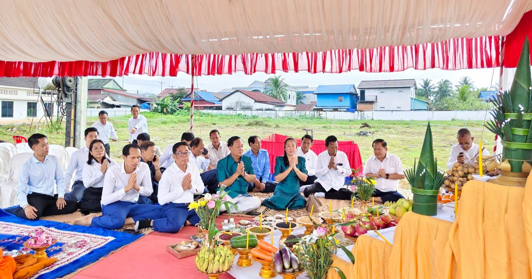 ពិធីបញ្ចុះបឋមសិលាបុកគ្រឹះសាងសង់អគារមន្ទីរពេទ្យបង្អែកស្រុកព្រៃនប់៖ សមិទ្ធផលថ្មីដើម្បីលើកកម្ពស់សុខុមាលភាពប្រជាពលរដ្ឋ